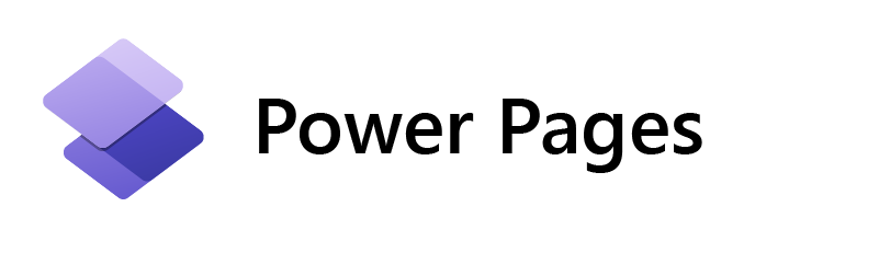 Microsoft Power Pages Logo